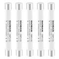 Baomain 5-Pack gPV Solar PV Fuse 5A 1500V DC, 10x85mm, 50kA Breaking Capacity, CE Listed for Photovoltaic Systems, Combiner Boxes (5 Amp.)