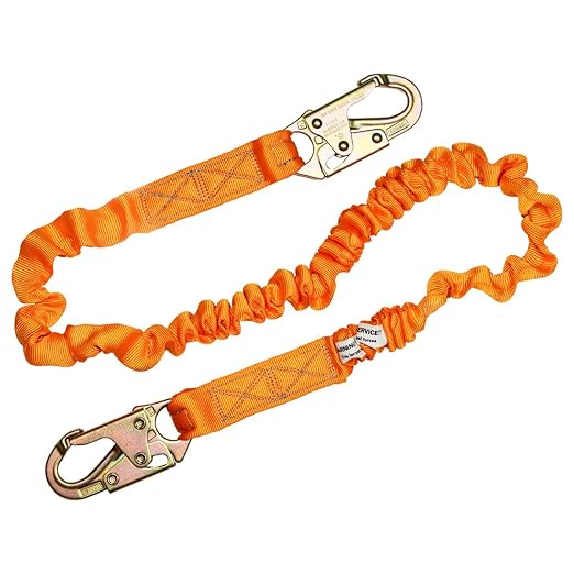 Malta Dynamics Fall Protection Compliance Kit w/Anchor Strap - Universal Warthog Pass-Thru Safety Harness Kit– Full Body Fall Protection w/ 4.5-6’ Shock Absorbing Stretch Lanyard, OSHA/ANSI Compliant