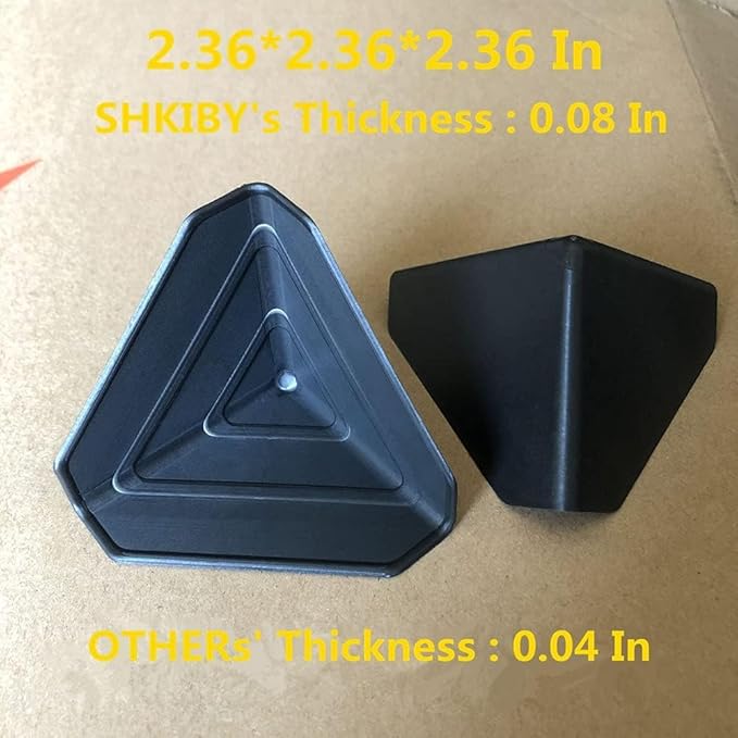 Shipping Box Corner Protectors (60-Pc Set) Plastic Packaging Edge Protectors, Carton Packing Corner Guard Frame Corner Protectors 60 Type Handcraft Packaging Protector for Express Box Packaging.