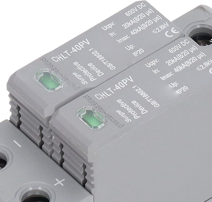 House Surges Protector, 2P Photovoltaic Surges Protection Device, Voltage Protector DC600V