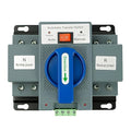 Dual Power Automatic Transfer Switch 2P 63A ATS Dual Power Generator Changeover Switch 110V Mini Electrical Selector Switches