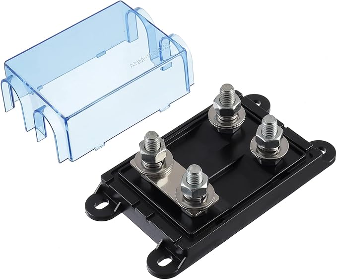 BOJACK 2-Way AMG Mega Fuse Holder (Pack of 1 ANM-B2)