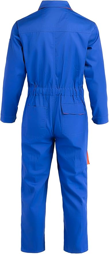 Men's Coveralls Mechanic Work Jumpsuit Multi Pockets Overalls Long Sleeve Workwear Coverall