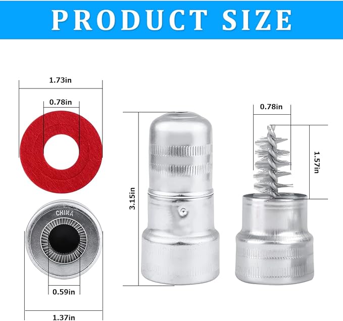 12PCS Battery Terminal Anti Corrosion Washers Protector Fiber and 2PCS Cleaning Brush, Automotive Accessories Universal for Car, Marine, Boat, RV