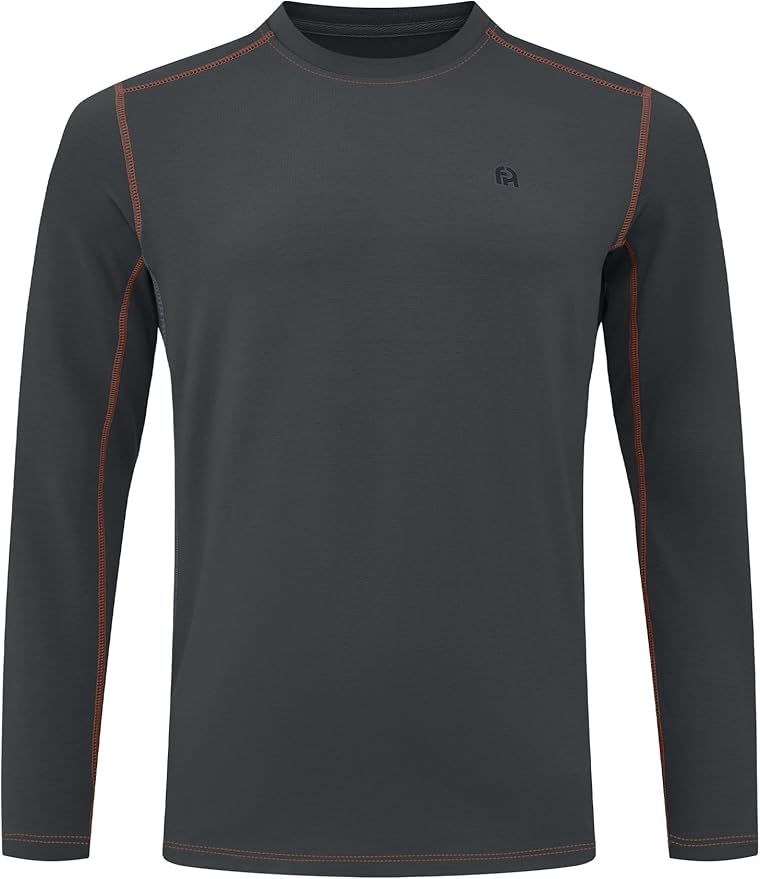 FR Shirts for Men 6oz Lightweight Stretch Work Shirt with Decorative Shoulder Stitch Design Flame Resistant Long Sleeve CAT2