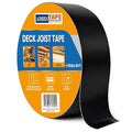 ADHES Deck Joist Tape, 1-5/8" x 50' Weather Resistance & Waterproof Butyl Joist Tape for Decking, Deck Flashing Tape, Ideal for Wood Decks Beams Roof, Outdoor Construction Use