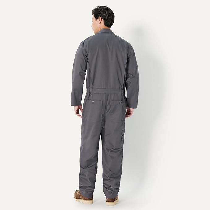 Amazon Basics Men's Men's Long Sleeve Workwear Coveralls