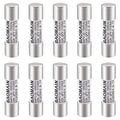 Baomain 10-Pack gPV Solar PV Fuse 20A 1000V DC, 10x38mm, 33kA Breaking Capacity, CE Listed for Photovoltaic Systems, Combiner Boxes (20 Amp.)