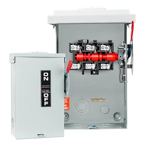 3P 60Amp 240V 3 Wire Heavy Duty Safety Switches，Ac Disconnect Switches Box，Quick Disconnect Safety Switch