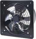 12'' Explosion Proof Exhaust Fan, 110V 125W Industrial Axial Flow Fan Utility Blower Ventilator Extractor Factory Extraction Ventilation for Kitchen, Warehouse, Workshop, 2800RPM
