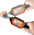Mini Digital Torque Wrench - 1/4-inch Drive with Buzzer & LED, 0.9-30 Nm, High-Precision Electronic Tool for Bike & Car Repairs, Calibrated for Reliability