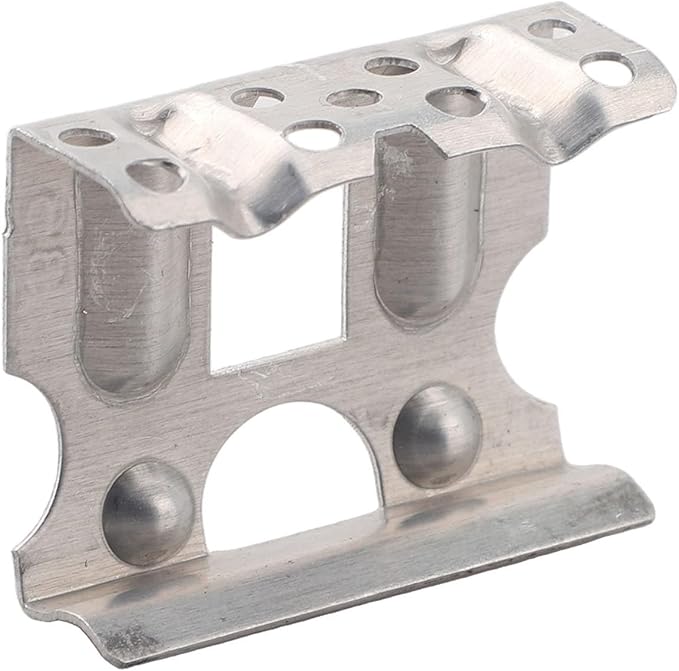 50 Pieces of Aluminum Water Guide Clips for Solar Panels Designed for Efficient Drainage Solutions (35mm)