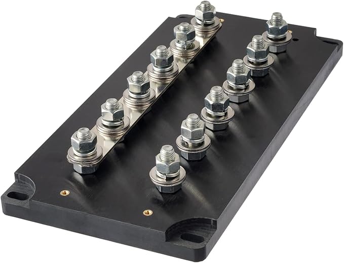 BOJACK 6-Way Mega Fuse Holder (Pack of 1 ANM-B6)