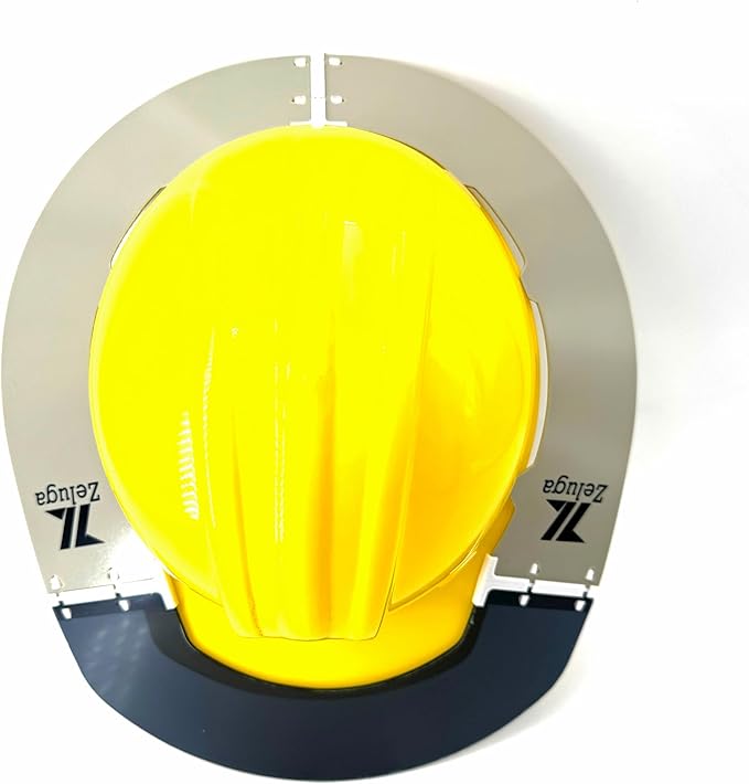 Professional Hard Hat Sun Shade Visor - Reusable and Replaceable Visor with Sun & Heat Protection, Hard Hat Attachment
