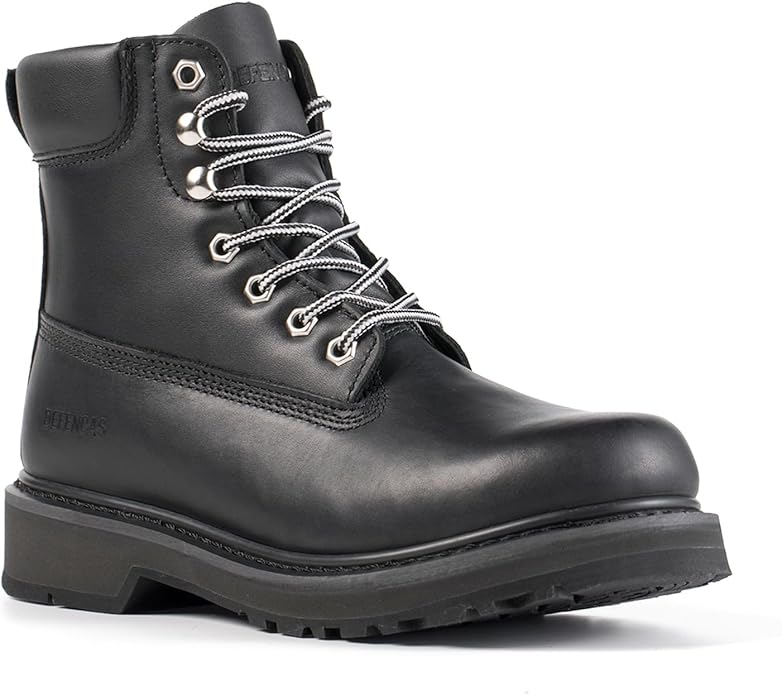 Men's SureTrack 6" Leather Soft Toe Work Boots for Men, Slip-Resistant, EH 84101