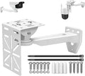 Aluminum Wall Mount for Security Cameras with L-Shaped Adapter - Heavy-Duty Indoor/Outdoor Bracket, Fits Dome/IP/PTZ Cameras, Easy Installation for Home & Business Surveillance