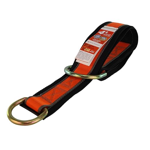 Malta Dynamics Fall Protection Compliance Kit w/Anchor Strap - Universal Warthog Pass-Thru Safety Harness Kit– Full Body Fall Protection w/ 4.5-6’ Shock Absorbing Stretch Lanyard, OSHA/ANSI Compliant