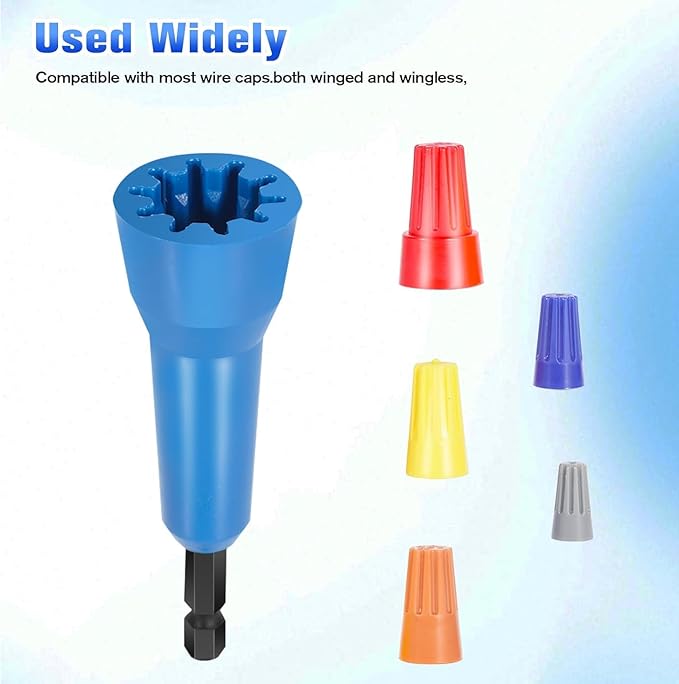 Wire Stripper Twister Tool for Drill, 35 in 1 New Wire Stripping for Drill 2025 Professional US Standard 14-12-10-8-6 Gauge Electricians Tools for Drill Wire Stripper and Twister Kit
