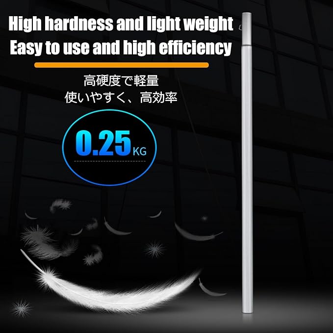 Window Cleaning Brush Cleaner for Solar Panels High Altitude Cleaning Brush High Reach Window Cleaner Tool for Cleaning Roof，Water Powered(35cm/13.8in,3m/9.8ft)