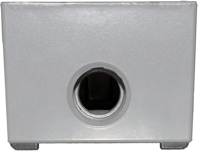 Sigma Electric, Gray Count (Pack of 2) Sigma Engineered Solutions, 14251 1/2-Inch 4 Hole 1-Gang Box