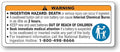 1,000 Button Cell or Coin Battery Warning Stickers Reese’s Law Compliant Small 2” x 0.8” Child Safety Ingestion Hazard Labels for Consumer Product Packaging Legible Text Oil-Proof Untearable Laminated