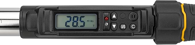 DEWALT Digital Torque Wrench, 1/2 inch Drive, 50-250 FT-LB, with Storage Case (DWMT17060)