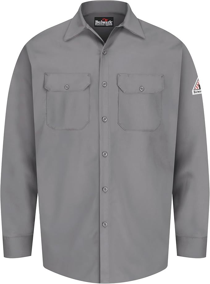 Bulwark FR Unisex Adult Flame Resistant Cotton Work Shirt