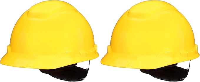 3M Hard Hat SecureFit H-700 Series Cap Style Safety Helmet with Uvicator Sensor, 4-Point Pressure Diffusion Ratchet Suspension