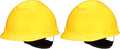 3M Hard Hat SecureFit H-700 Series Cap Style Safety Helmet with Uvicator Sensor, 4-Point Pressure Diffusion Ratchet Suspension