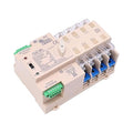 GEYA on-Grid Solar Power Automatic Transfer Switch Din Rail 4P 100A 110VAC ATS PV System to City Power (ATS-4P-100A-110V-SOLAR)