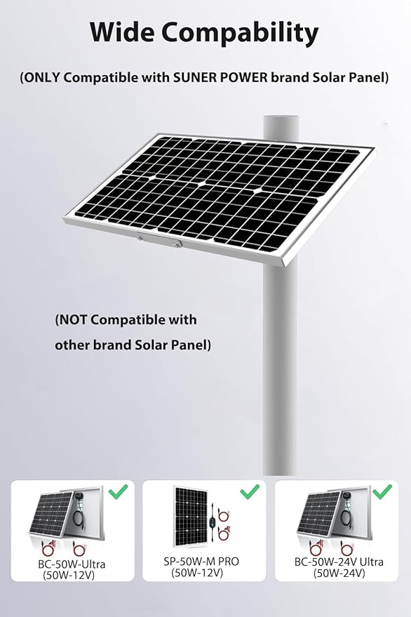 Adjustable Slar Panel Pole Mounting Bracket Rack Kit for 50W Solar Panel - Fit Pole Dia 2.35 - 4.0 Inch / 60mm - 100mm