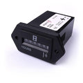 Atoplee 10v -80v Hour Meter Gauge Rectangular Boat Truck Tractor SYS-1 DC Diesel Outboard Engine Hour Meter