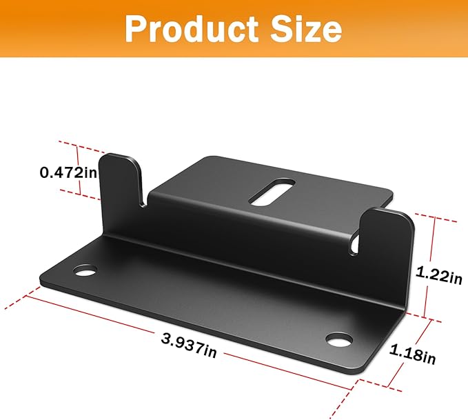 16 PCS Solar Panel Mounting Z Brackets,Lightweight Aluminum Solar Panel Mounting Brackets for RVs, Trailers, Boats, Vans, Campers