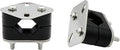 Vinland Marine Nylon Boat Rail Mount Brackets Fit 7/8" ~ 1" Tube Stainless Steel Mount Plate, Boat Navigation Accessories, Pontoon Rail Mount, Boat tubing Accessories, Boat Grill mounting Cleat