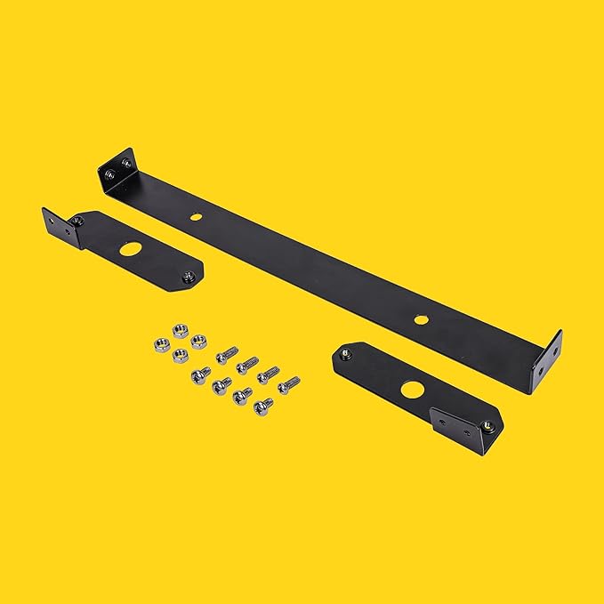 LAMPHUS Vertical License Plate Mounting Bracket PlanarFlash Lighthead [Rust Resistant] [Powder Coated] [Installs Easily] - Perfect for Pickup Trucks, SUVs, Trucks, and Cars