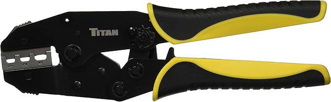 Titan 11955 Ratcheting Heat Shrink Terminal Crimper