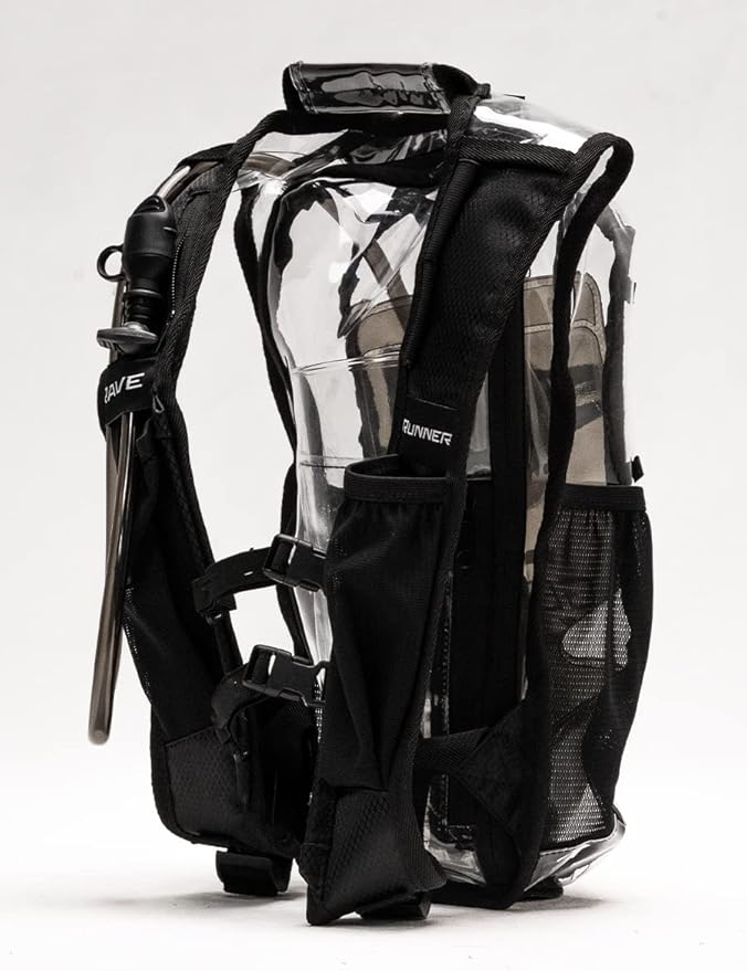 RAVERUNNER® Anti-Theft Hydration Backpack | Festival Approved Rave Backpack for Concert Goers, Leak-Free Festival Water Backpack for EDC, Rave Hydration Pack