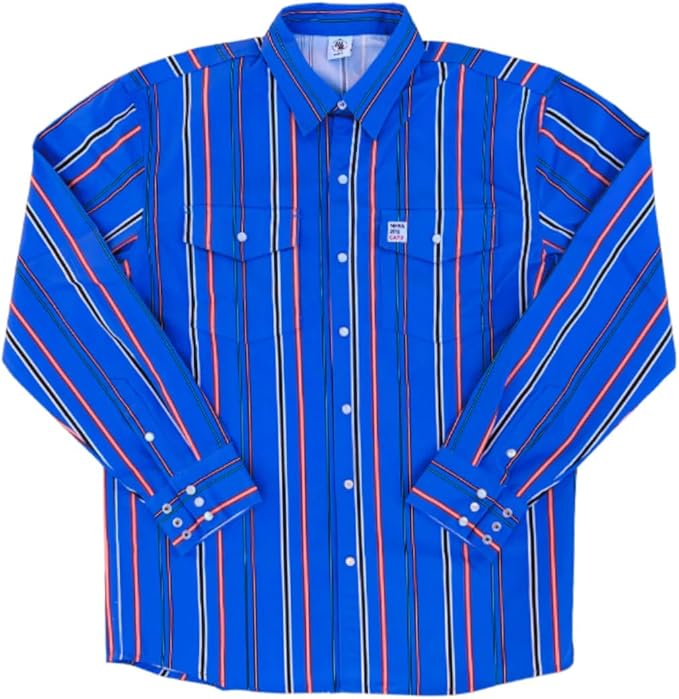 WoahBros FR Shirts for Men, 8oz Midweight Flame Resistant Welding Shirt, 100% Cotton, Pearl Snap Buttons - CAT2/NFPA2112