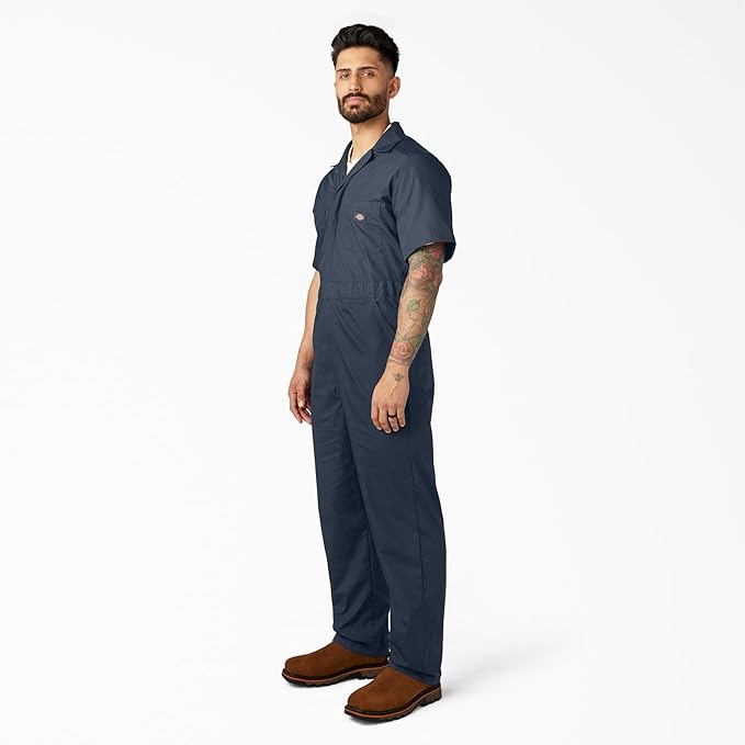 Dickies mens Short Sleeve Coveralls