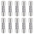 Baomain 10-Pack gPV Solar PV Fuse 4A 1000V DC, 10x38mm, 33kA Breaking Capacity, CE Listed for Photovoltaic Systems, Combiner Boxes (4 Amp.)