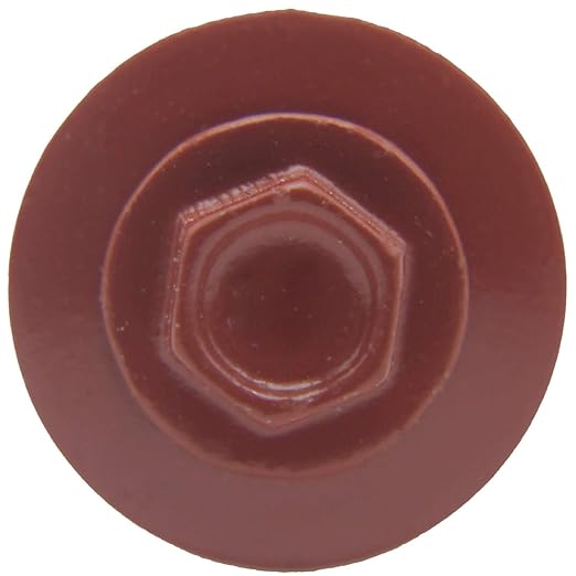 Metal Roofing Screw: (250) 12 x 1-1/2" RED Hex ReGrip Sheet Metal Roof Screw. Sharp Point metal to wood siding screws. 5/8" EPDM washer.