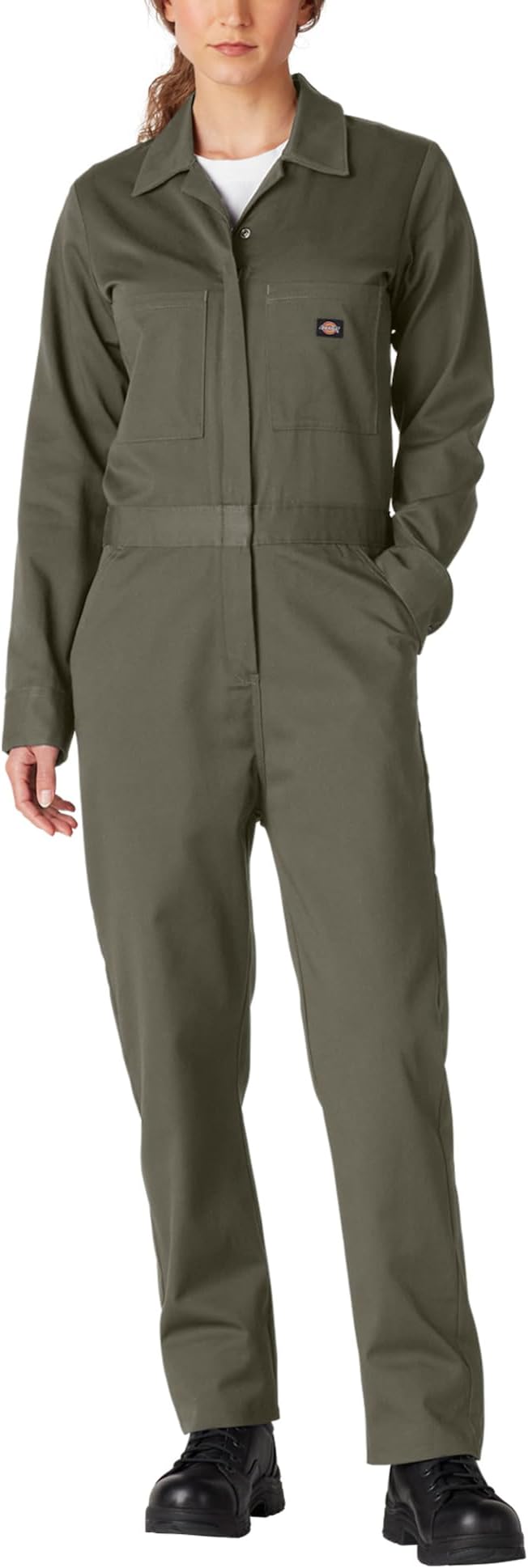 Dickies Women's Long Sleeve Cotton Twill Coverall