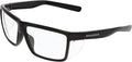 MCR Safety SR210AF Swagger SR2 Series Safety Glasses with Thermo Plastic Rubber Nose Pads and Detachable Side Shields, Black Frame, UV-AF Clear Lenses