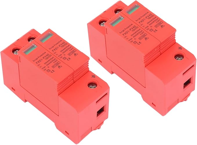 SPD Protective Devices DC Photovoltaic Arrester 2P 40KA FXD1 PV40 for Home Safety (DC 750V)