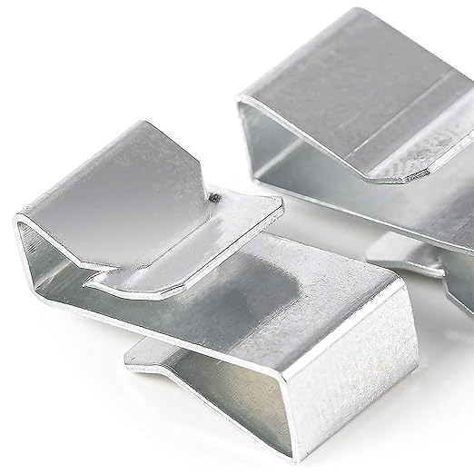 Trailer Frame Wire Clips, Metal Trailer Wiring Clips for Wire Management, Stainless Steel Cable Wire Clips for All Types Cargo Camper Boat Snowmobile Trailer