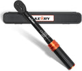 Kerry 1/4 Inch Drive Click Torque Wrench, 20-240 IN.LB/2.3-27.1 Nm, ±3% High Accuracy, Dual Range Scales, Clearly Graduated, Eeasy Read, Hardened Alumium Alloy, 72 Tooth Click Torque Wrench for Bike