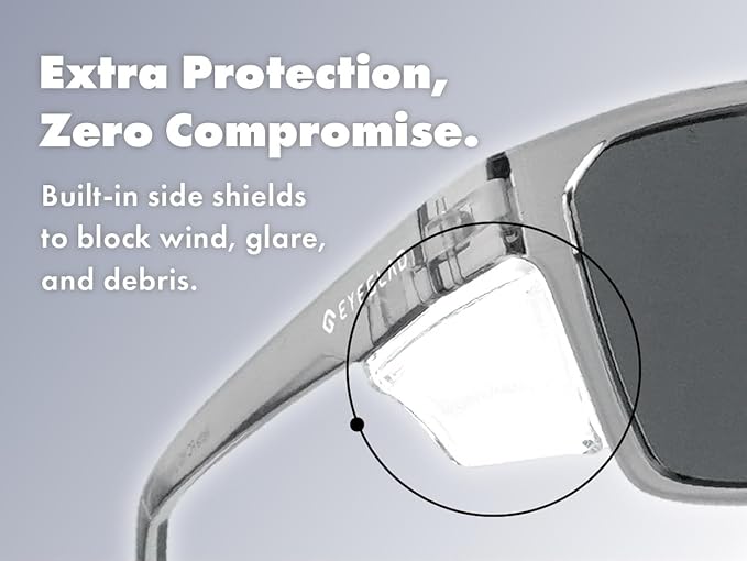 VETRA Z87+ Certified Safety Glasses HD High Contrast UV400 Side Shield Anti-Oil Coating Stylish Eyewear