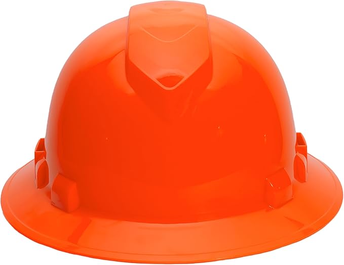 Pyramex Ridgeline Full Brim Vented Hard Hat 4 Point Ratchet Suspension