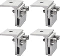 4PCS Aluminium Standing Seam Clamp, Mounting Solar PV Roof Clamp, Solar System Mounting Parts