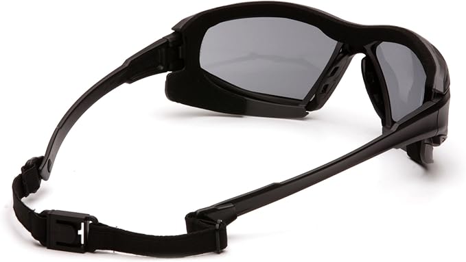 Pyramex Safety Highlander XP Eyewear, Frame/Indoor-Outdoor Mirror Anti-Fog Lens